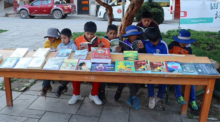 Incentivan el hÃ¡bito de la lectura en niÃ±os y jÃ³venes de Tambobamba